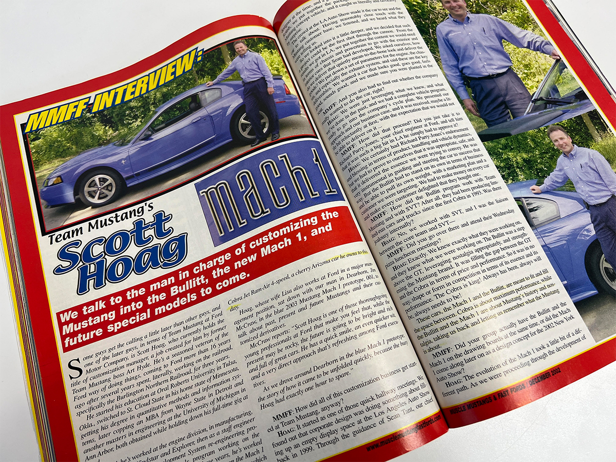 Throwback Thursday: Mustang 2001 Bullitt, 2003 Mach 1 Birth – PART 2